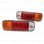 ชุด ไฟท้าย ข้างซ้าย+ขวา 2 ชิ้น สีส้ม,ขาว,แดง สำหรับ Toyota JU,BU3000 Dyna Truck DYNA 3000 RU10 BU10 ปี 1968-1977